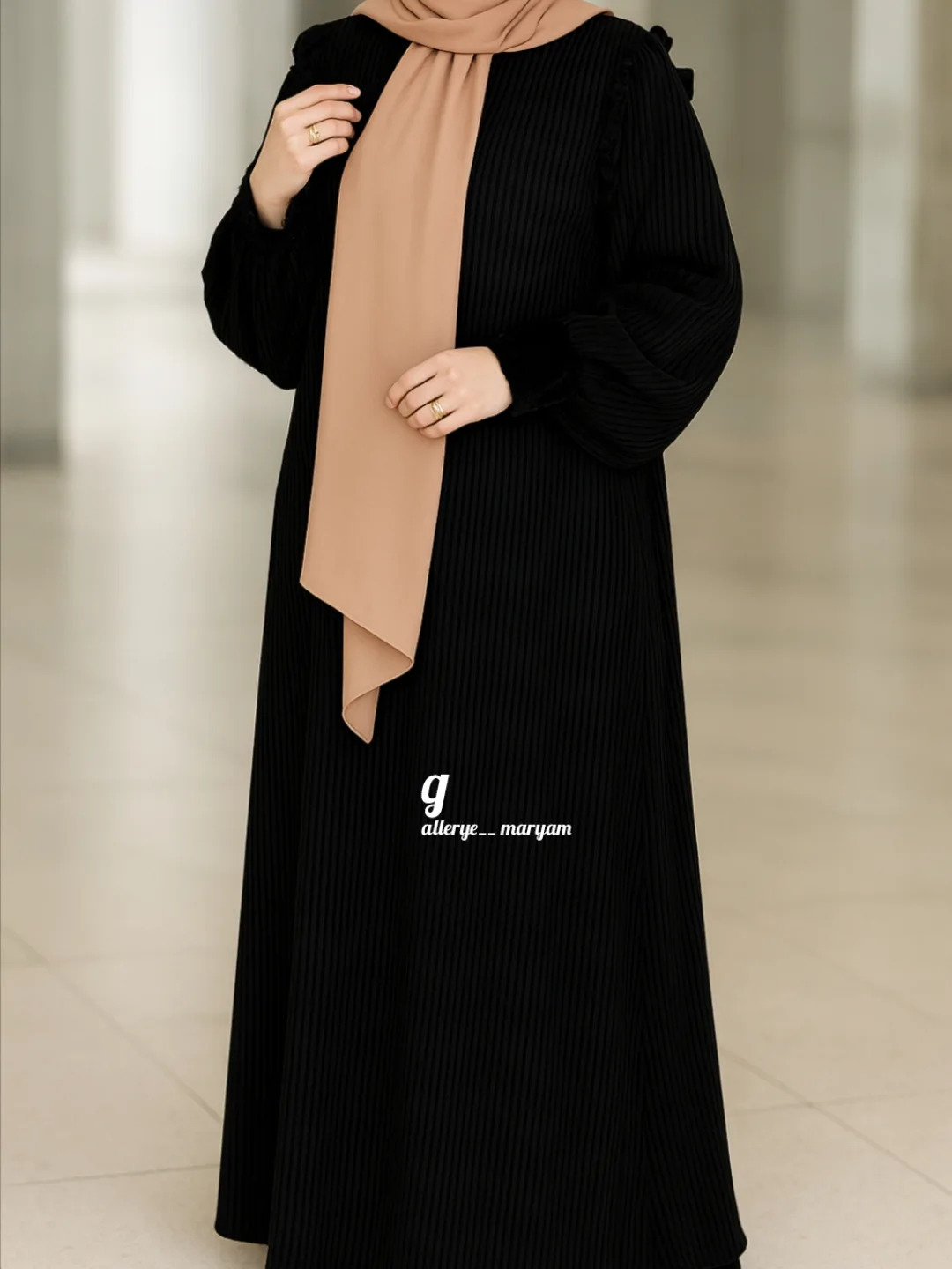 مانتو عبا مخمل کبریتی