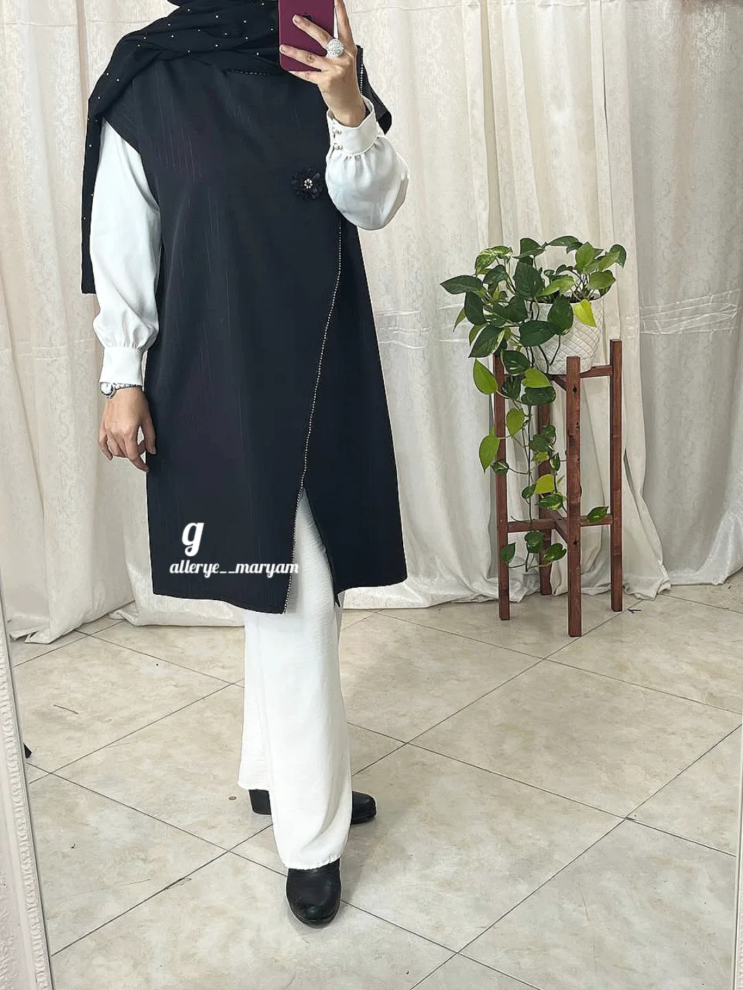 وست نگین دار  کرپ دیپلومات